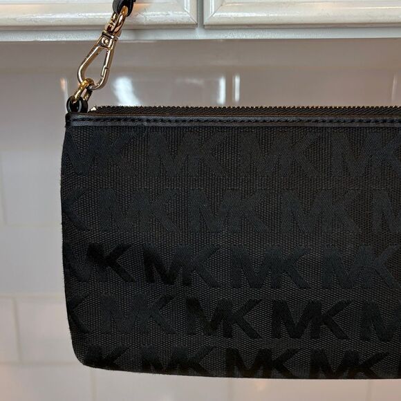 Michael Kors Signature MK Demi Wristlet Mini Bag - Picture 7 of 12
